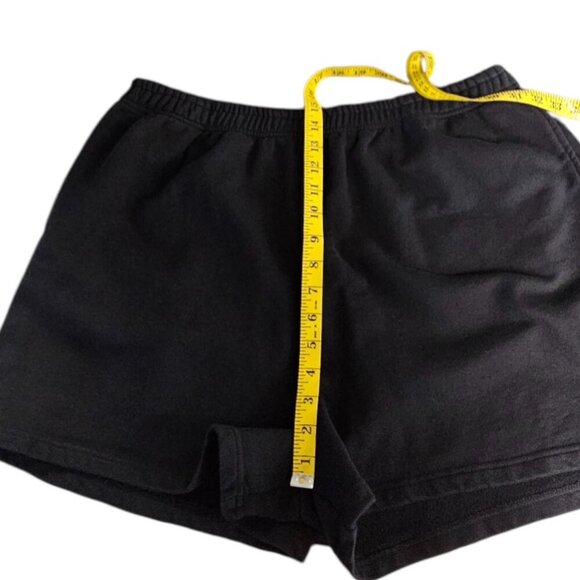 Brunette The Label Womens Sweat Shorts, Black, Pull On, Lounge,Plus Size 3XL/4XL - Picture 4 of 8